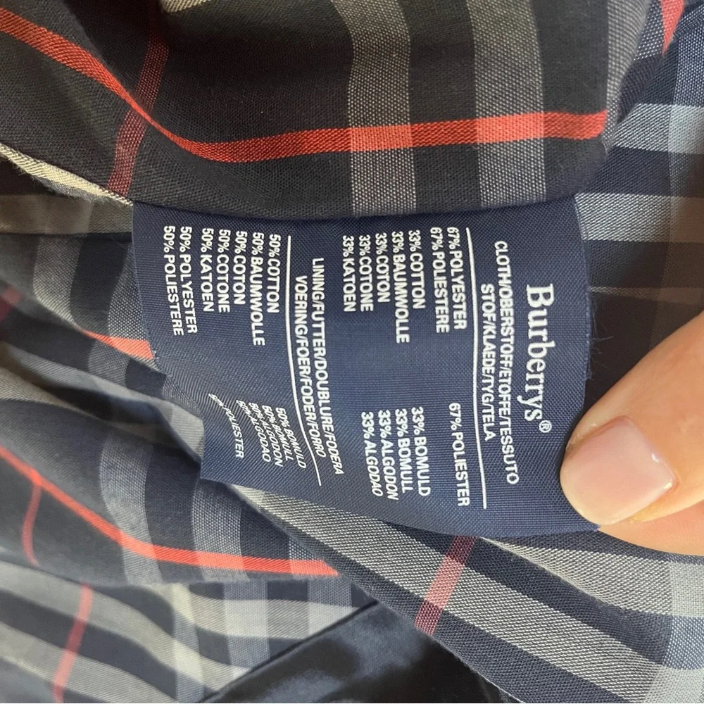 Vintage Burberry Trench Coat - Picture 6 of 10